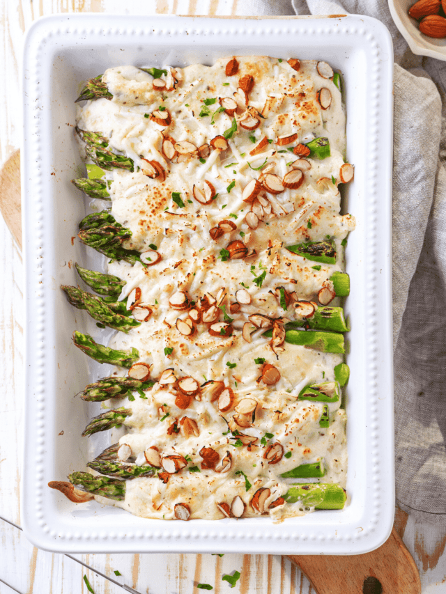 Old Fashioned Asparagus Casserole I'm Hungry For That