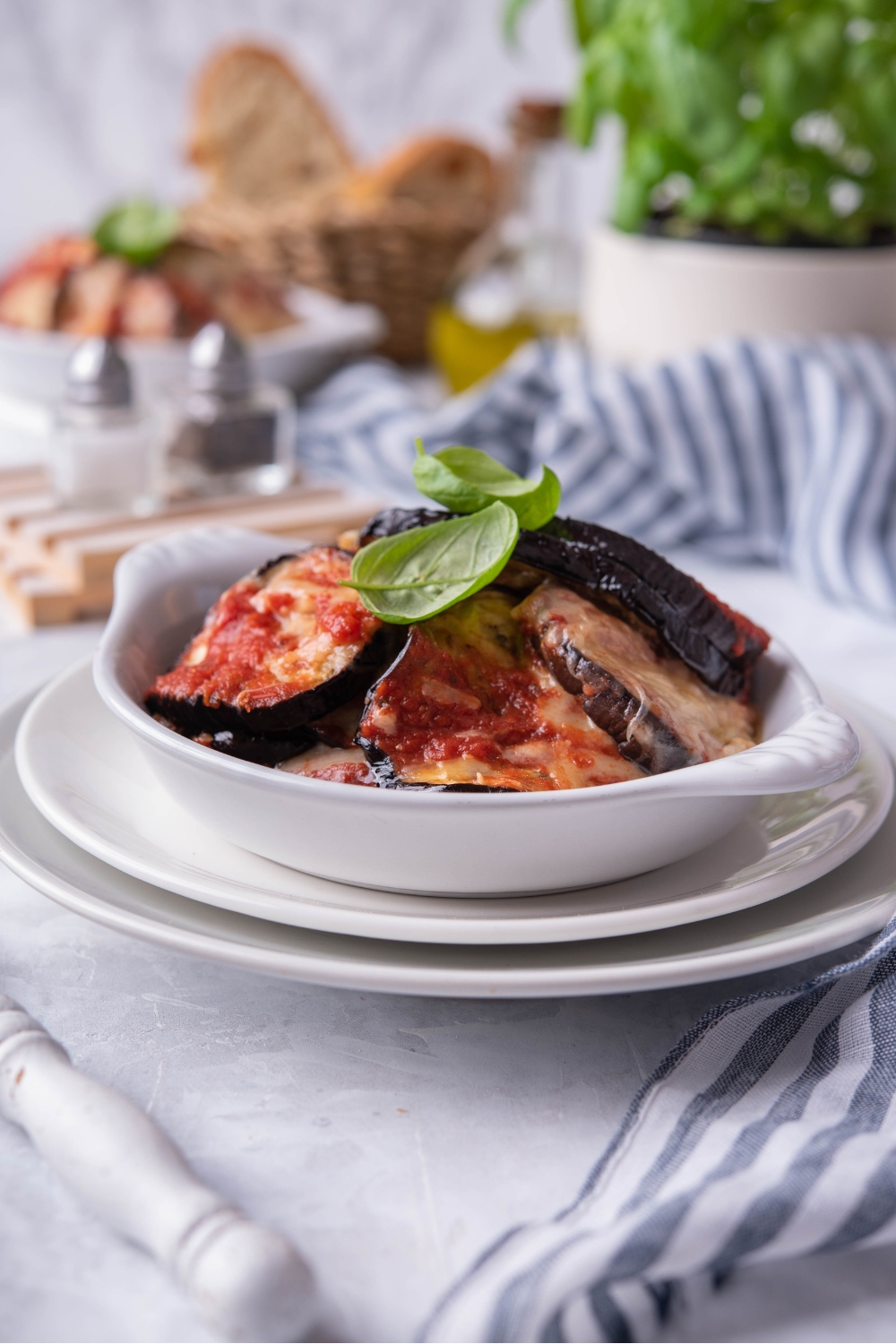 The BEST Cheesy Eggplant Casserole Recipe (Prepped In 10 Minutes)