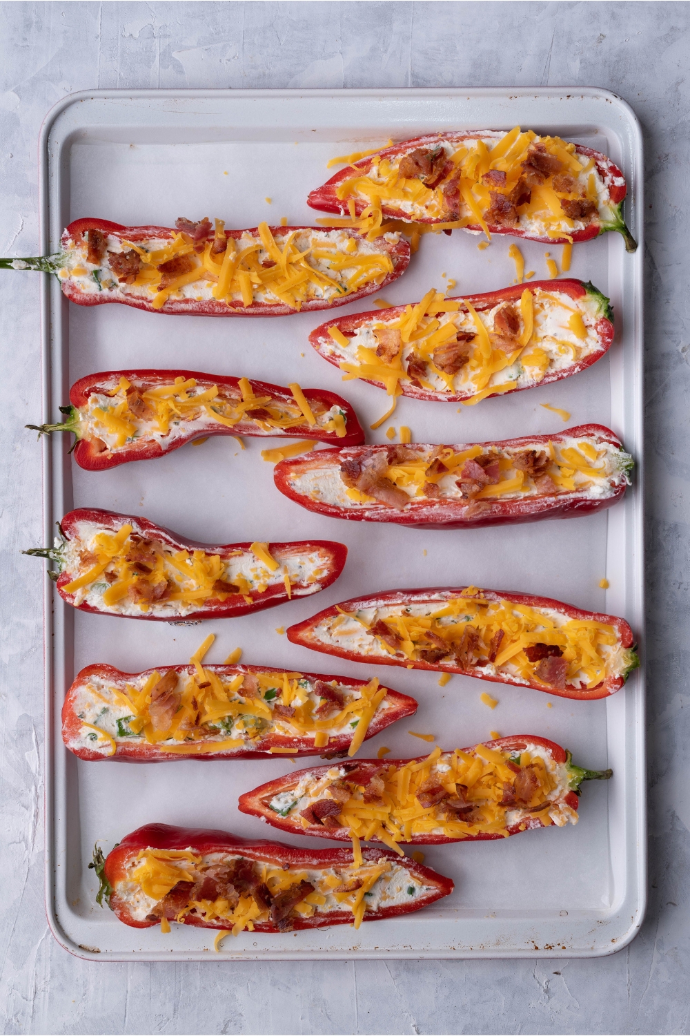 EASY Cream Cheese Stuffed Peppers Recipe (Prepped In 10 Minutes)