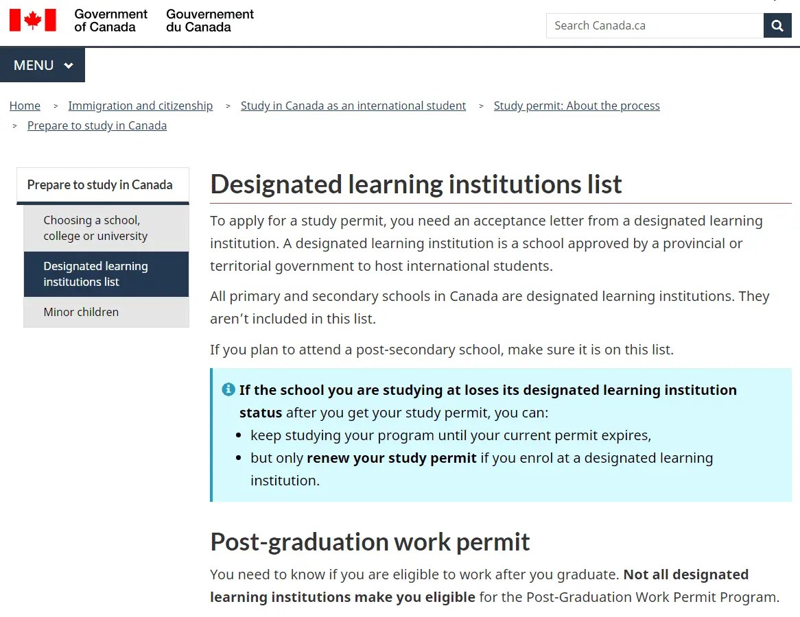 postgraduation work permit program figura 1 PGWP