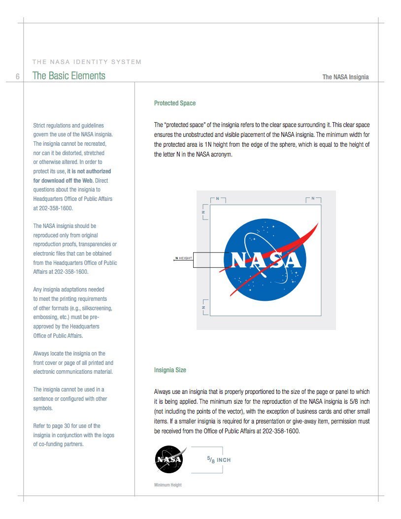 NASA Style Guide Logo and Brand Identity Manual