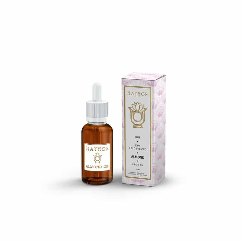 Cold Pressed Sweet Almond Oil for sensitive skin, puffy eyes, makeup