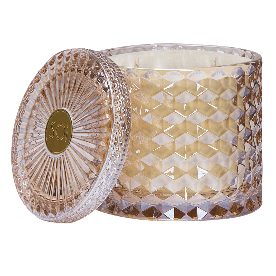 Soi Candles Shimmer Candle Alluring Amber Immaginare Press