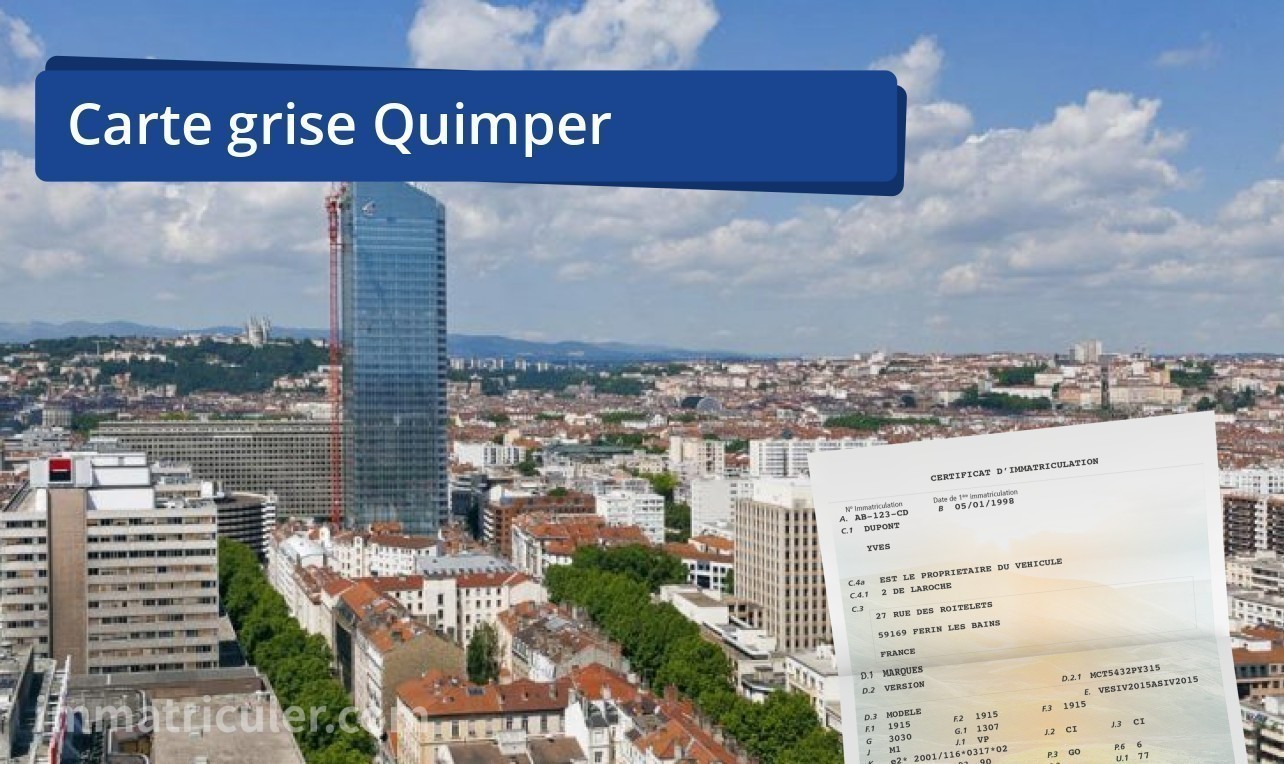 Service Carte Grise Geant Quimper Toutes les informations pour réaliser une carte grise à Quimper