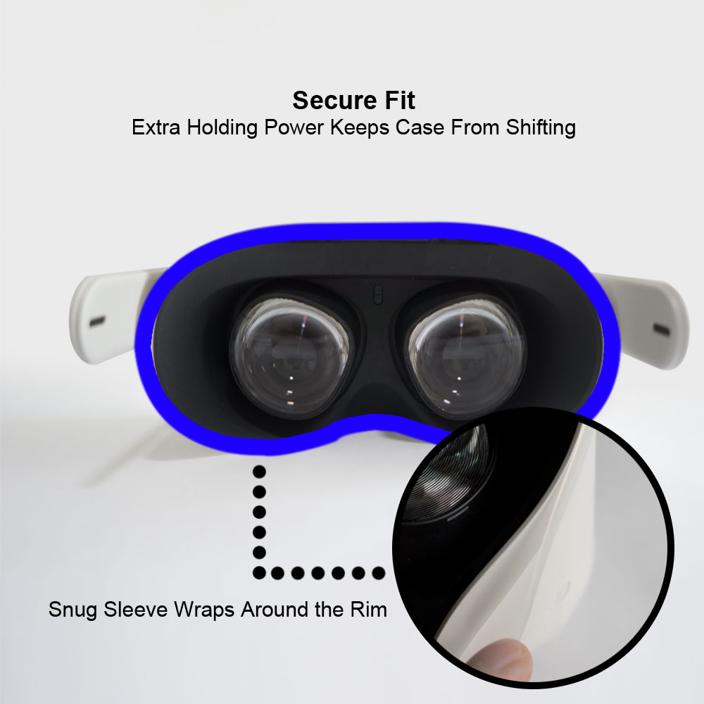 Immersant Front Shell Cover for Oculus Quest 2 Clear