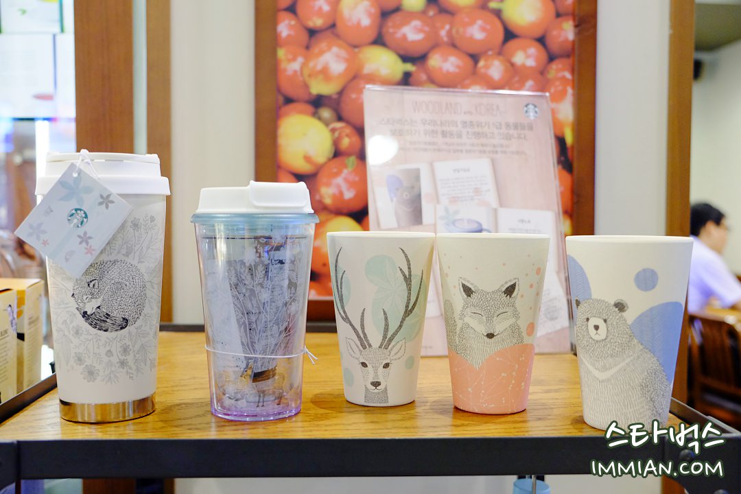 玩首爾最佳伴手禮，星巴克城市杯、季節限定 Woodland 杯