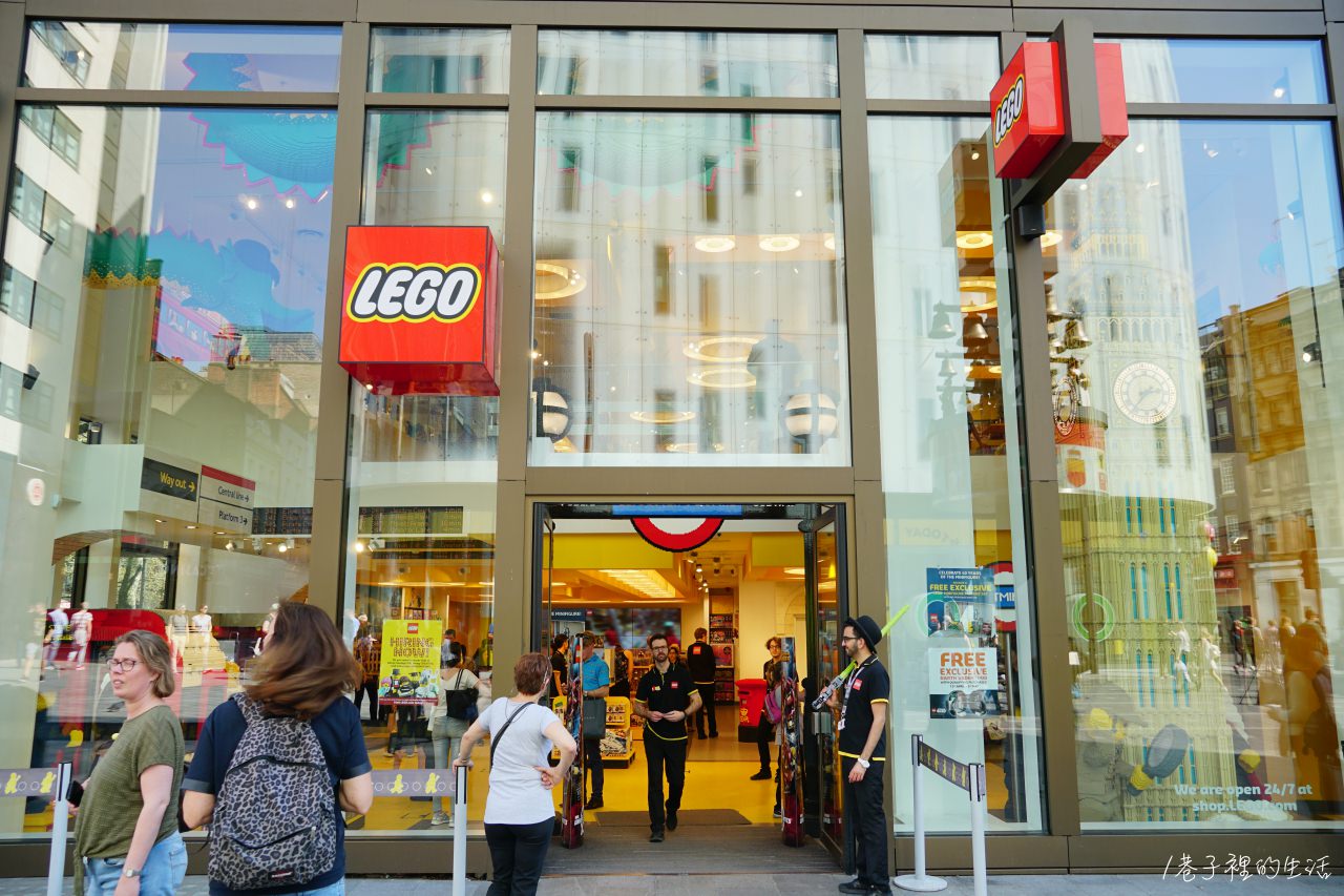 【英國倫敦】樂高專賣店尋寶去，超大英國樂高地圖、超適合在這買伴手禮