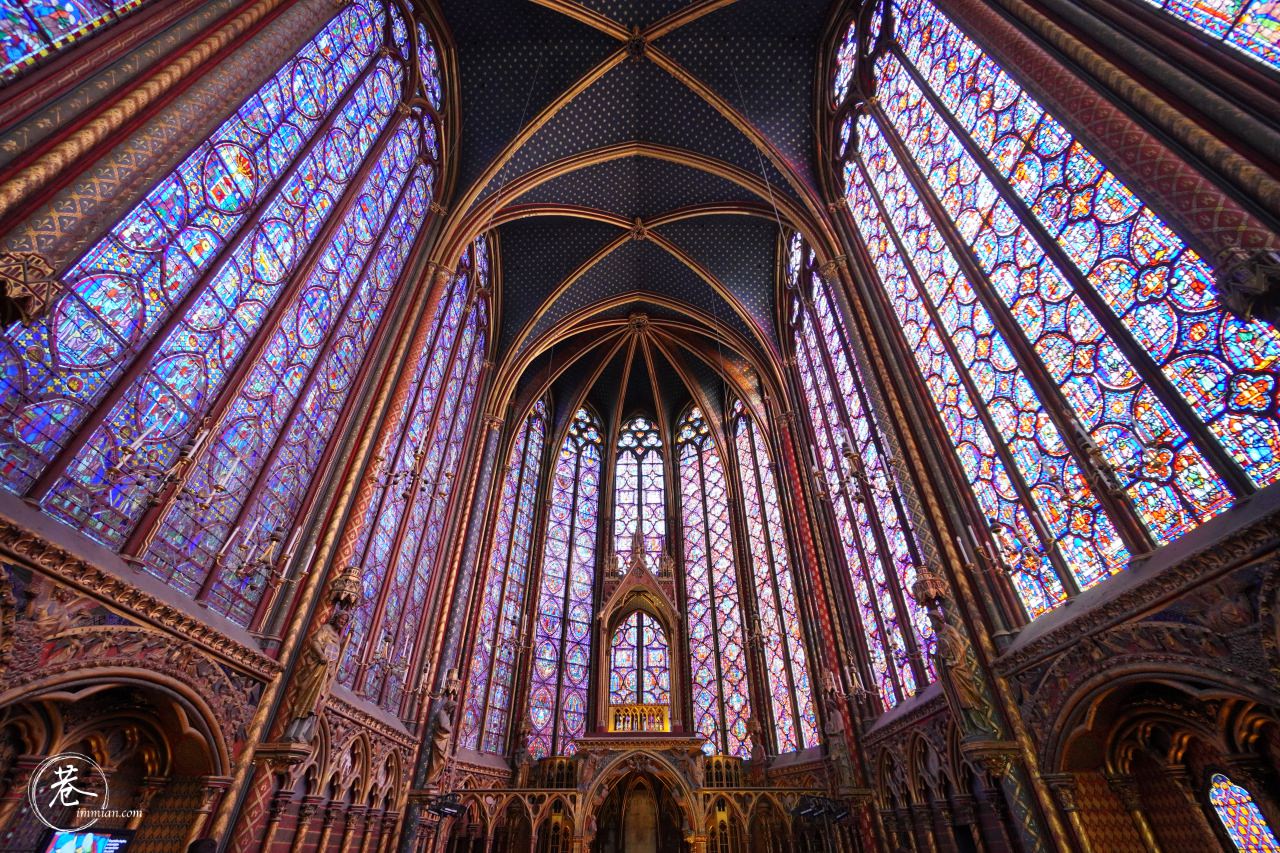【巴黎景點】世界上最美的彩繪玻璃教堂「聖禮拜堂」La Sainte Chapelle