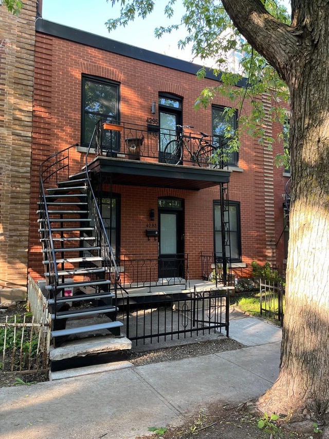 Duplex à vendre 4293 4295 Rue Parthenais Montréal (Le PlateauMont