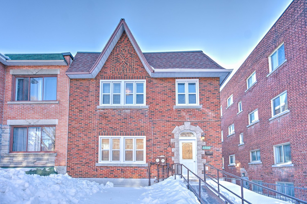 Duplex à vendre 2500Z 2502Z Av. Mariette Montréal (CôtedesNeiges