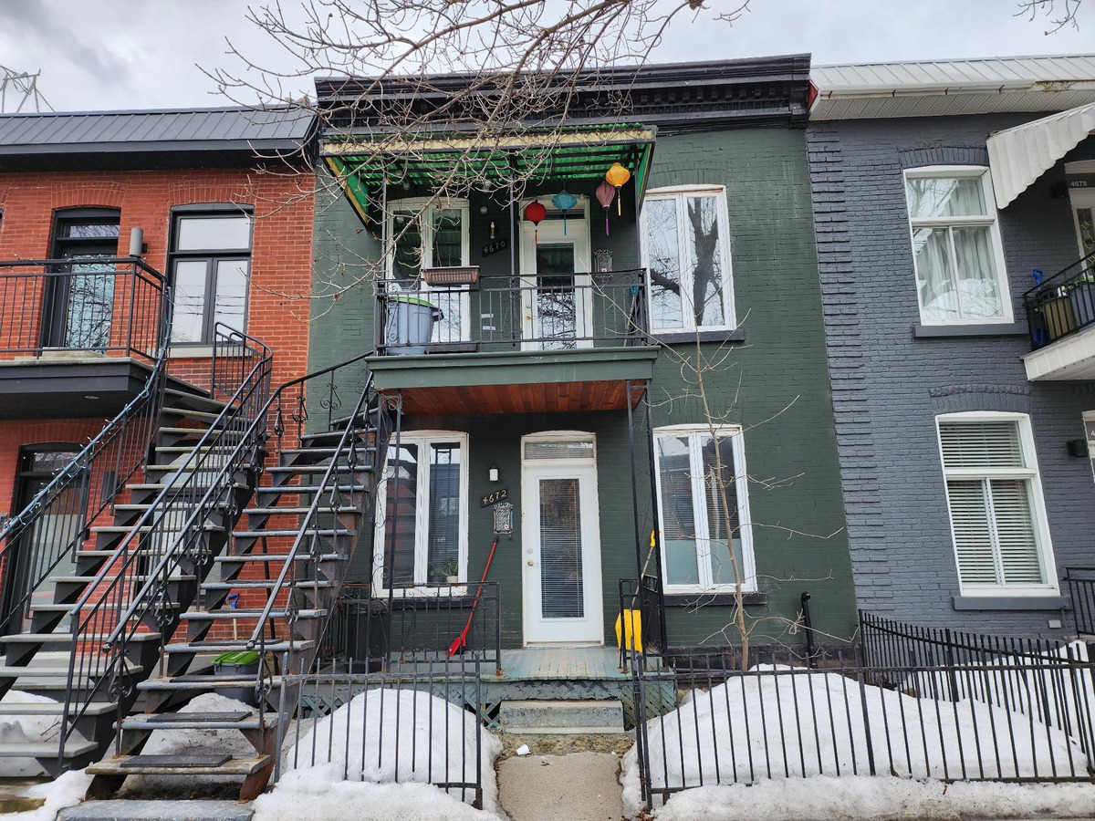 Duplex à vendre 4670 4672 Rue Cartier Montréal (Le PlateauMontRoyal)