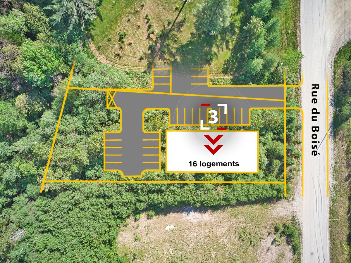 Terrain vacant à vendre Rue du Boisé CookshireEaton