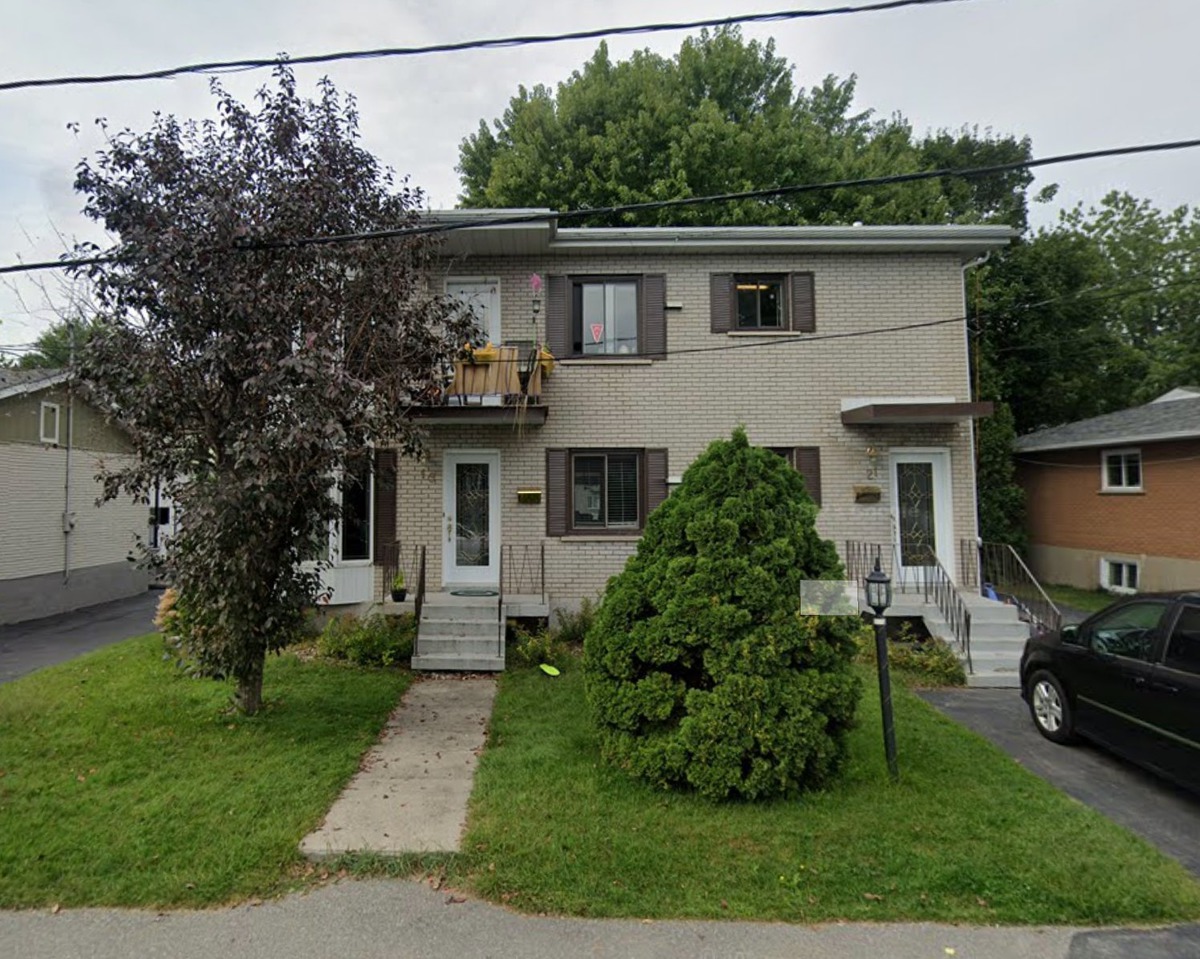 Duplex à vendre 19 21 Rue Roy CoteauduLac