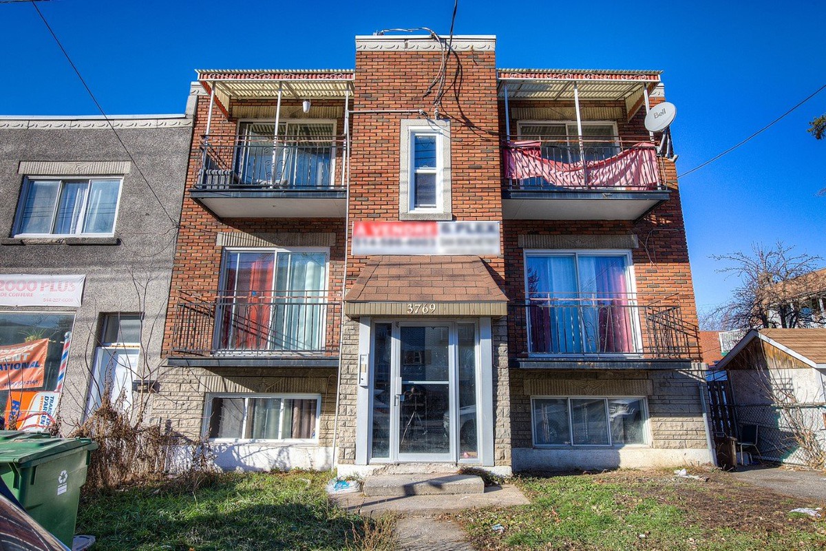 Propriété à revenus à vendre 3769 Rue Monselet Montréal (MontréalNord)