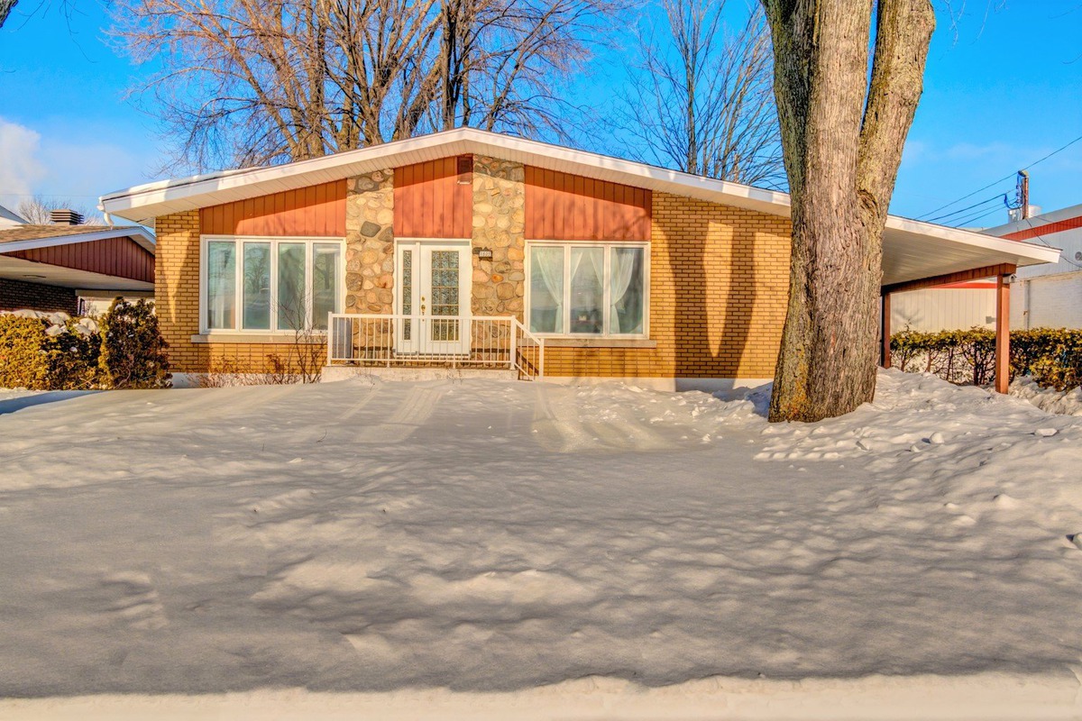 Maison de plainpied à vendre 1805 Rue du CardinalLéger SorelTracy