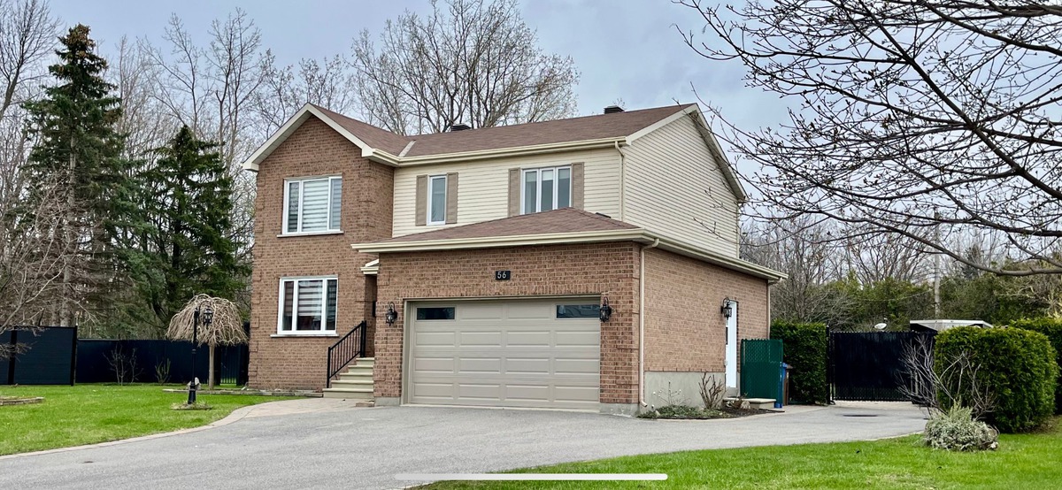 Maison à étages à vendre 56 Rue Gélinas Baied'Urfé Visite libre