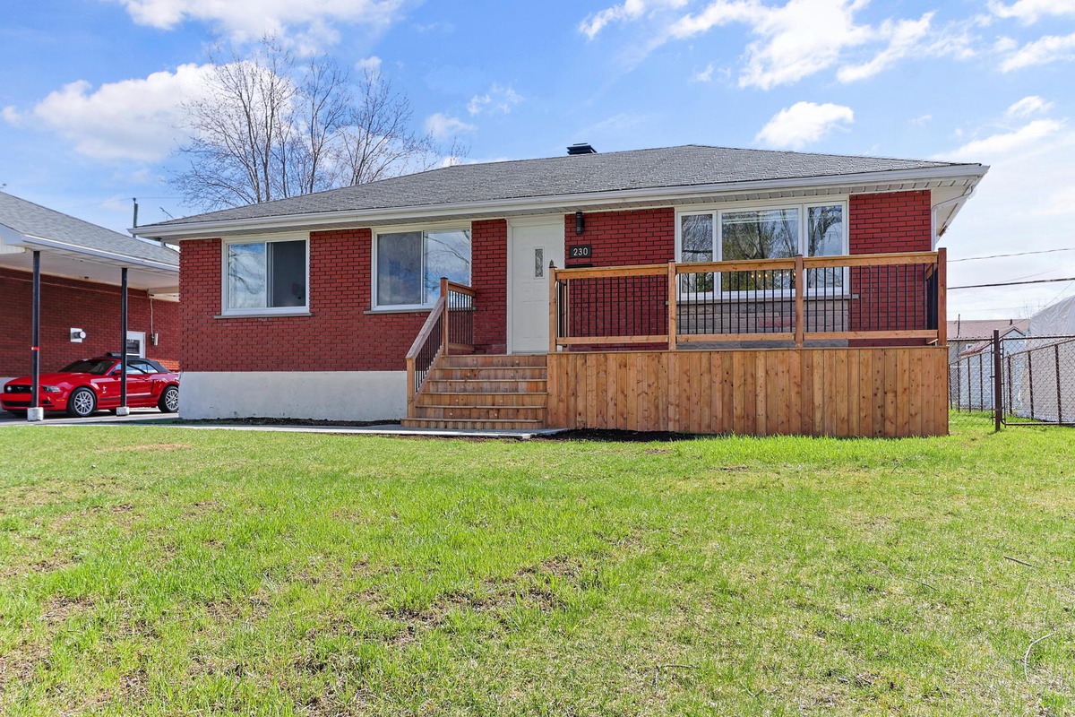 VENDU Maison de plainpied à vendre 230 Rue Bernard Châteauguay