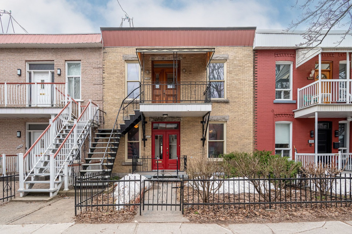 Maison à étages à vendre 5048 5050 Rue Marquette Montréal (Le