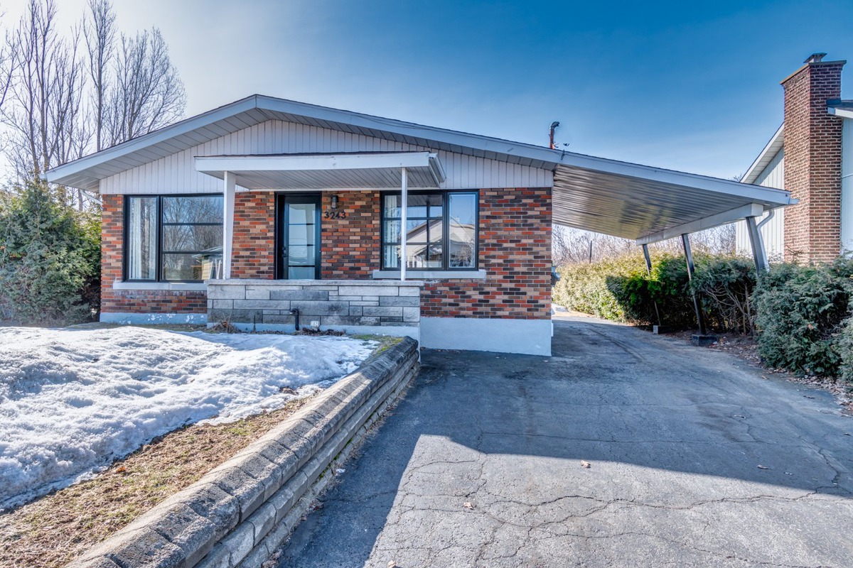Maison de plainpied à vendre 3243 Rue Joliette SorelTracy