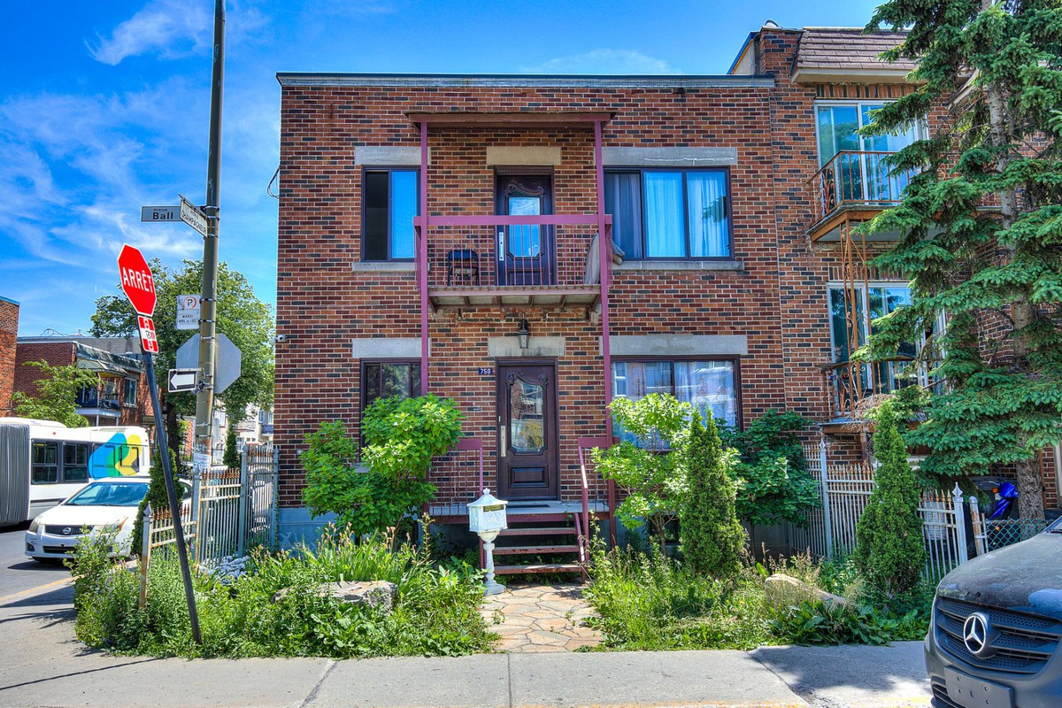 Duplex à vendre 750 Av. Ball Montréal (Villeray/SaintMichel/Parc