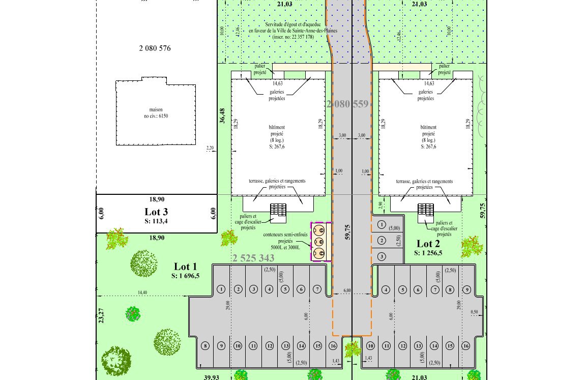 Terrain vacant à vendre 6120 Mtée Gagnon SainteAnnedesPlaines