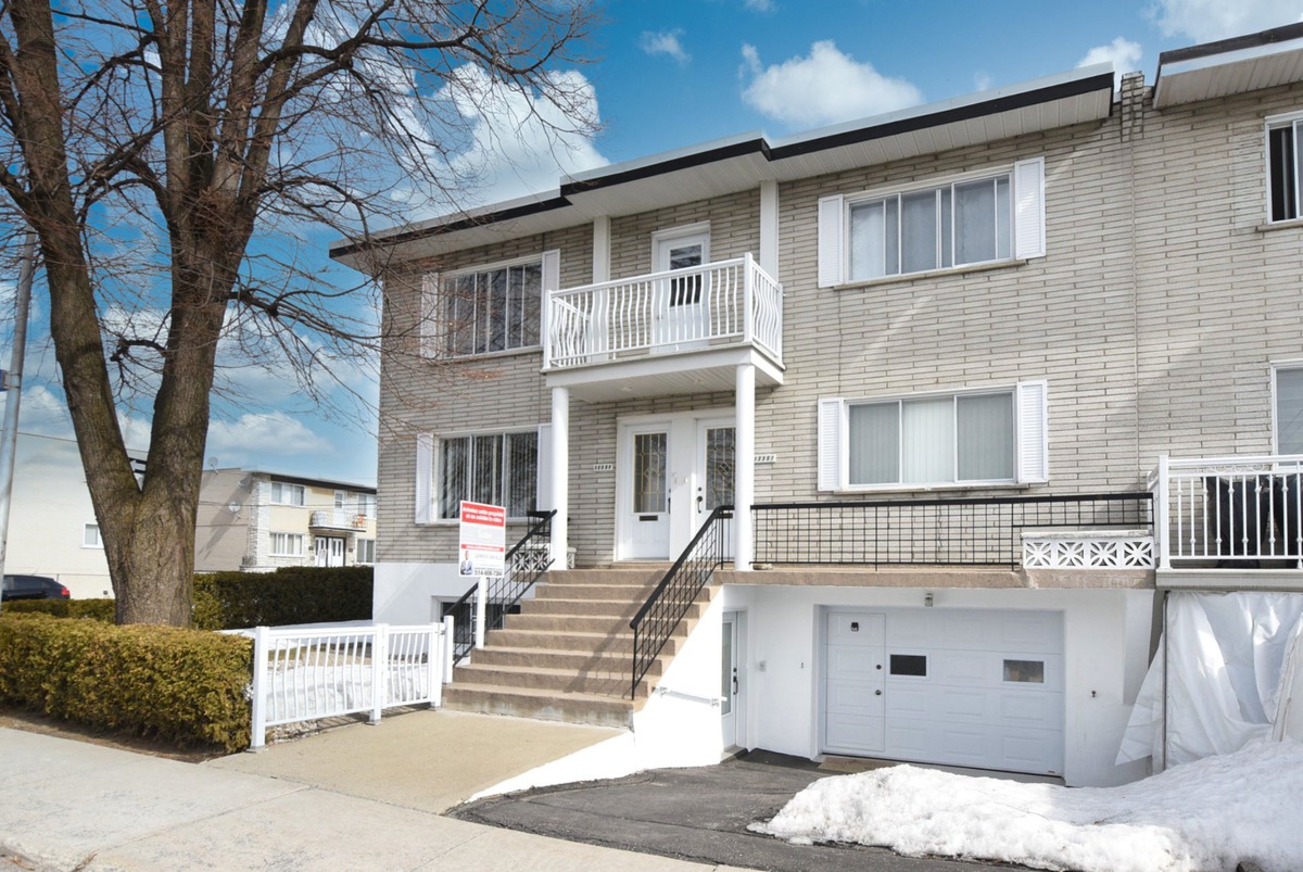 SOLD Duplex for sale 12307 12309A Av. Désy Montréal (MontréalNord)