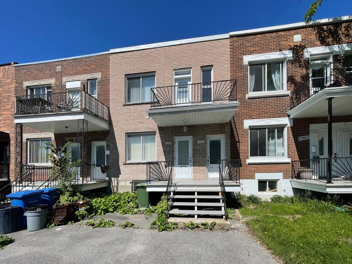 Duplex à vendre 5969 5971 Rue Bannantyne Montréal (Verdun/Îledes