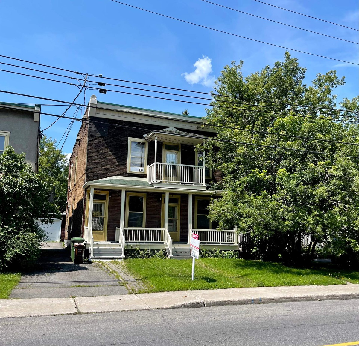 Duplex à vendre 214 216 Av. Martin Dorval