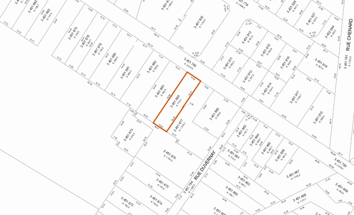 Terrain vacant à vendre 381 Rue De Bienville Berthierville