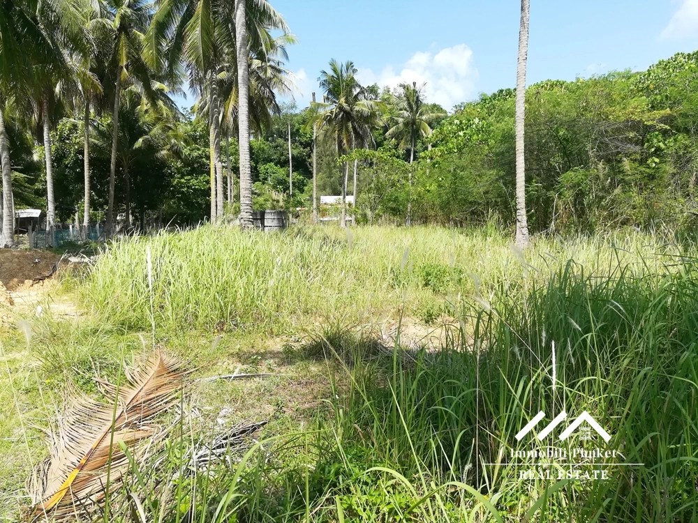 The Seaview Land Plot opposite beachfront in Ao Yon ImmobiliPhuket
