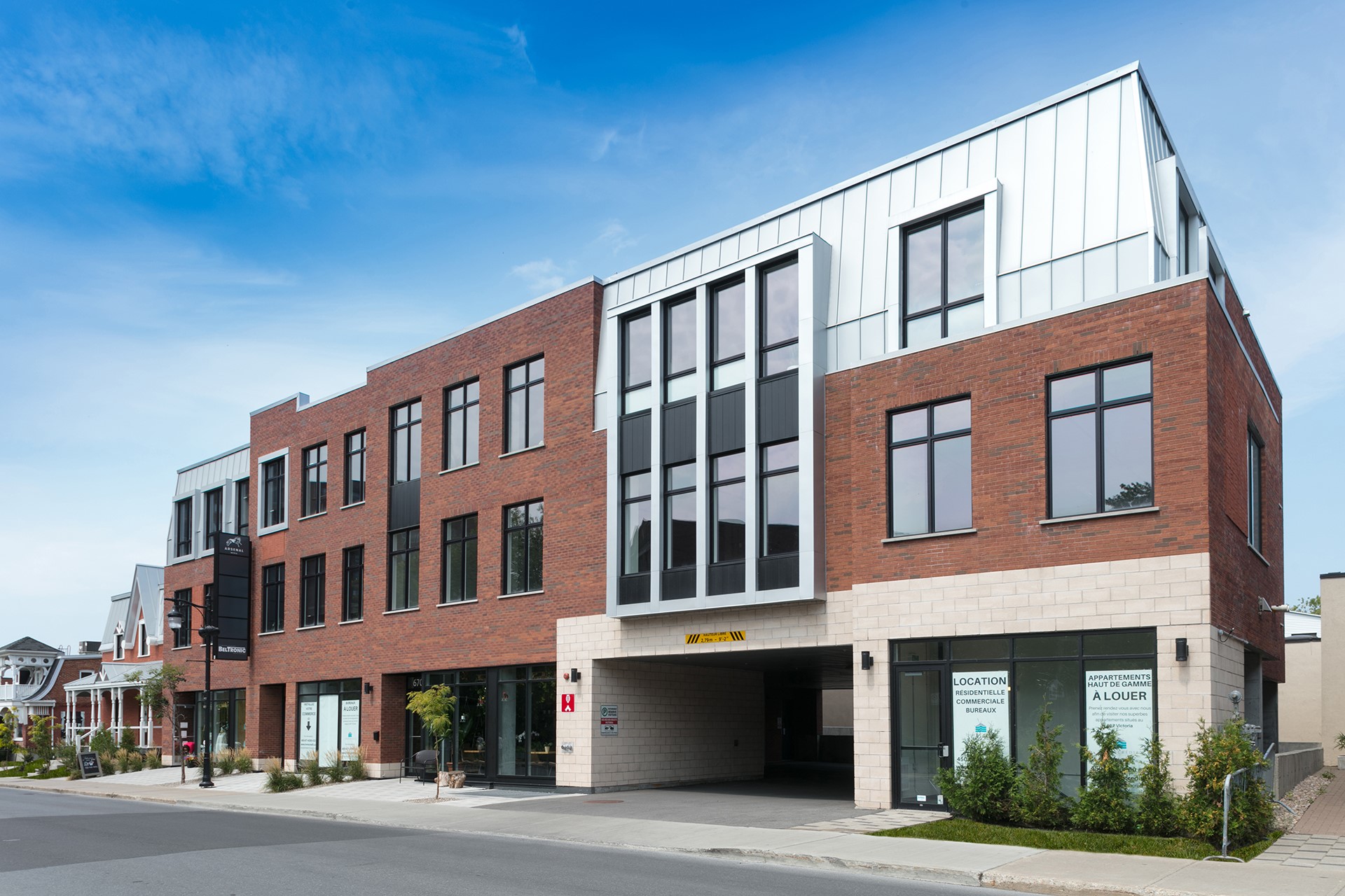 Wickham House Rental of shops and office space SaintLambert