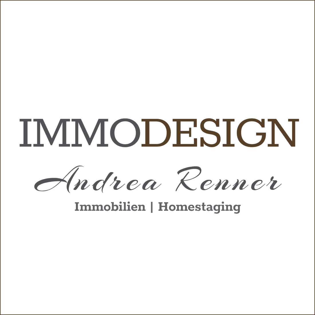 Impressum Immodesign Andrea Renner Homestaging und Interior Design
