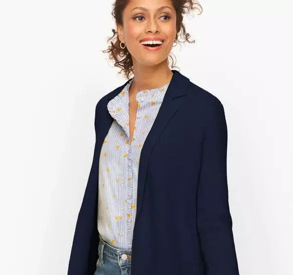 Notch collar blazer I'm Mother of the Bride