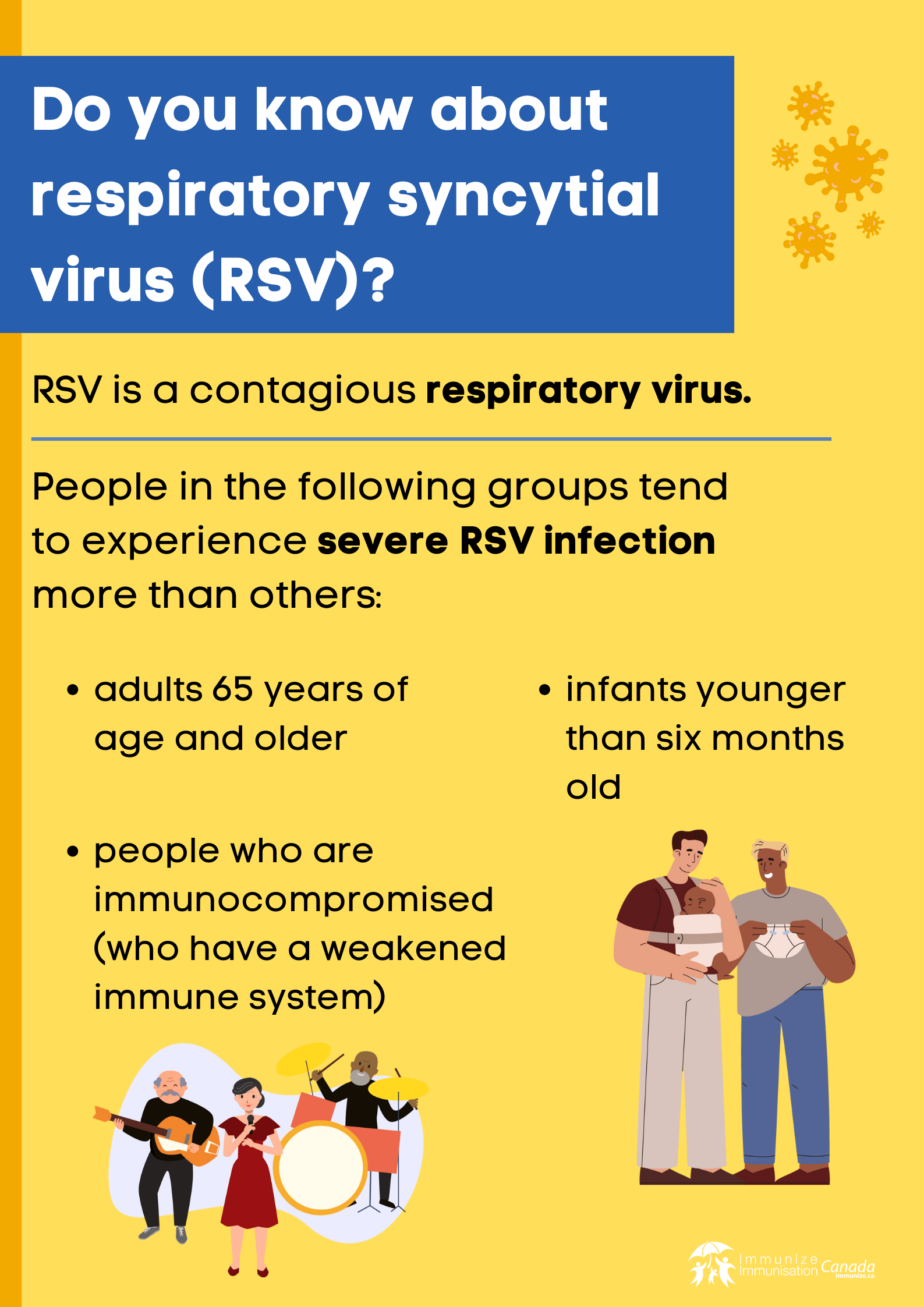 Respiratory syncytial virus (RSV) immunizecanada