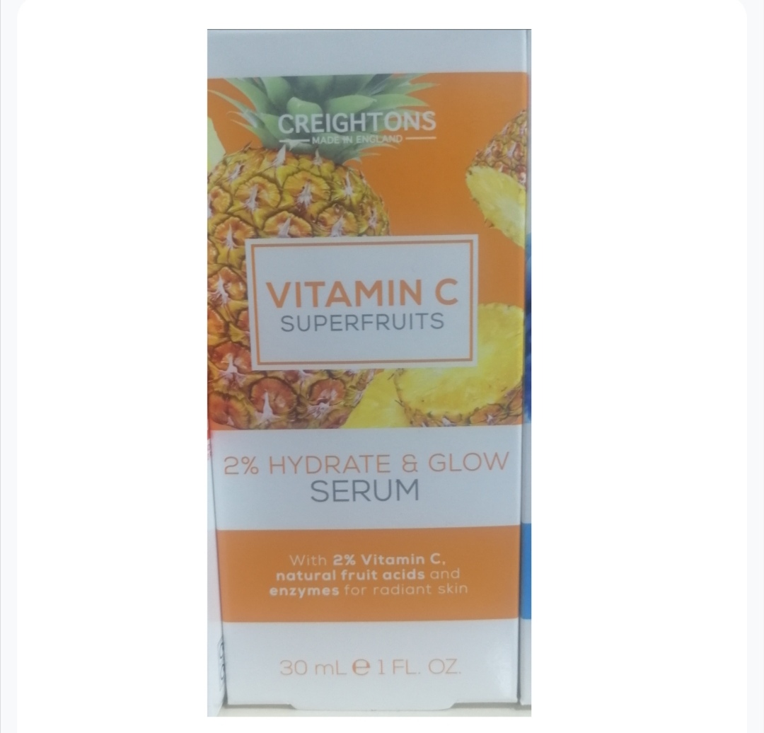 CREIGHTONS VITAMINC SUPERFRUITS 2 HYDRATE & GLOW SERUM With 2 Vitamin
