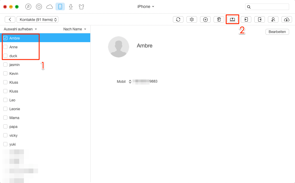 iPhone Backup erstellen iPhone Backup ohne iTunes/iCloud iMobie