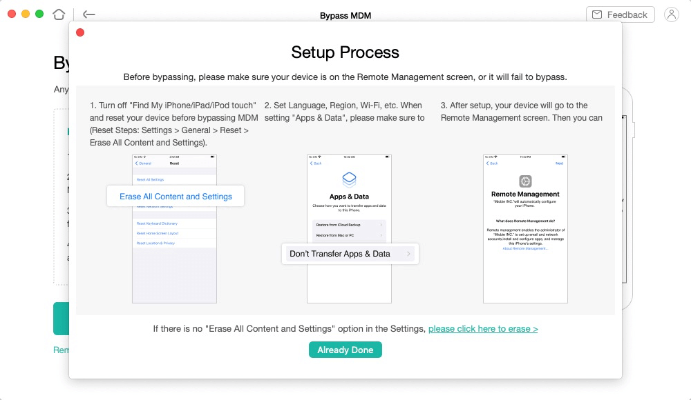 How to Remove Remote Management iPhone After Restore