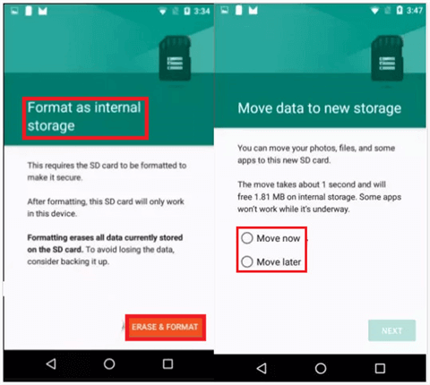 There was no way to store apps on sd card earlier. Quick Tip How To Install Apps On Sd Card On Android Imobie Inc
