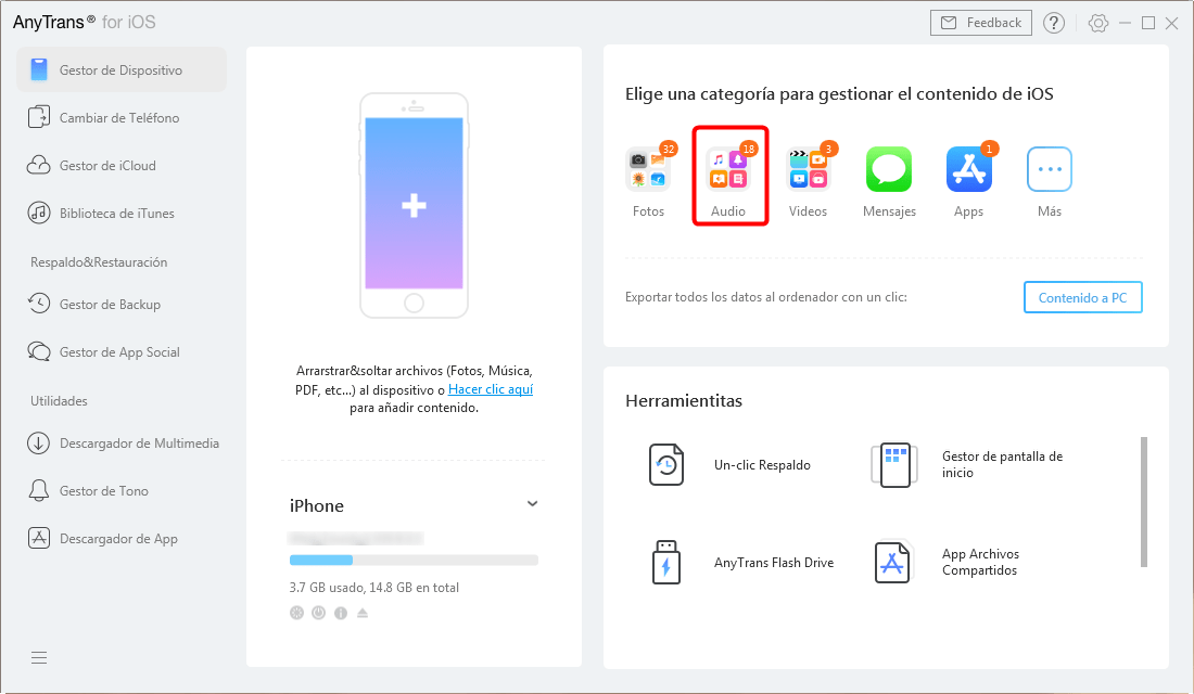 Cómo pasar música de iPhone a PC sin esfuerzo iMobie Inc.