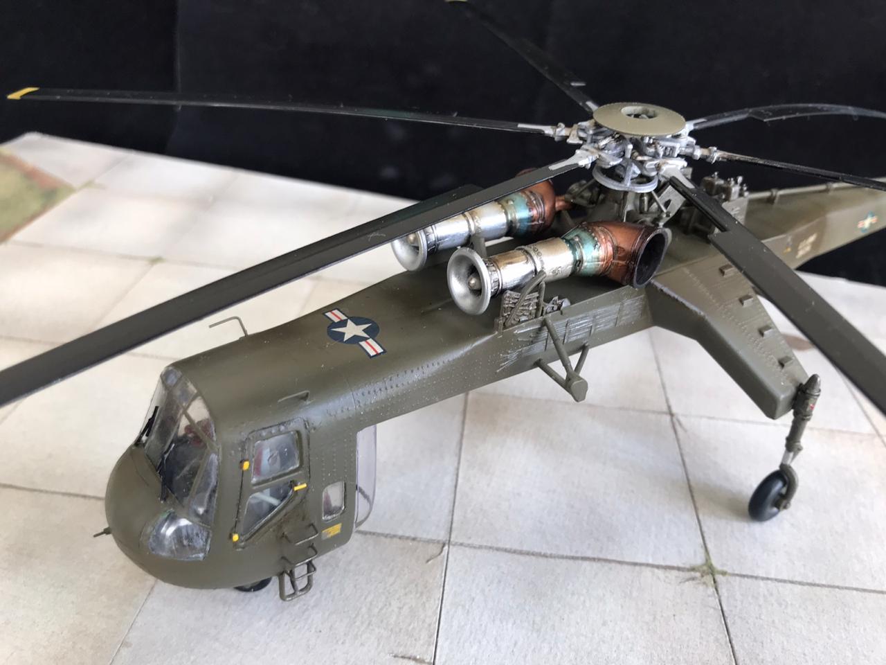 Revell Sikorsky Skycrane Helicopter Aircraft Model Vintage My XXX Hot