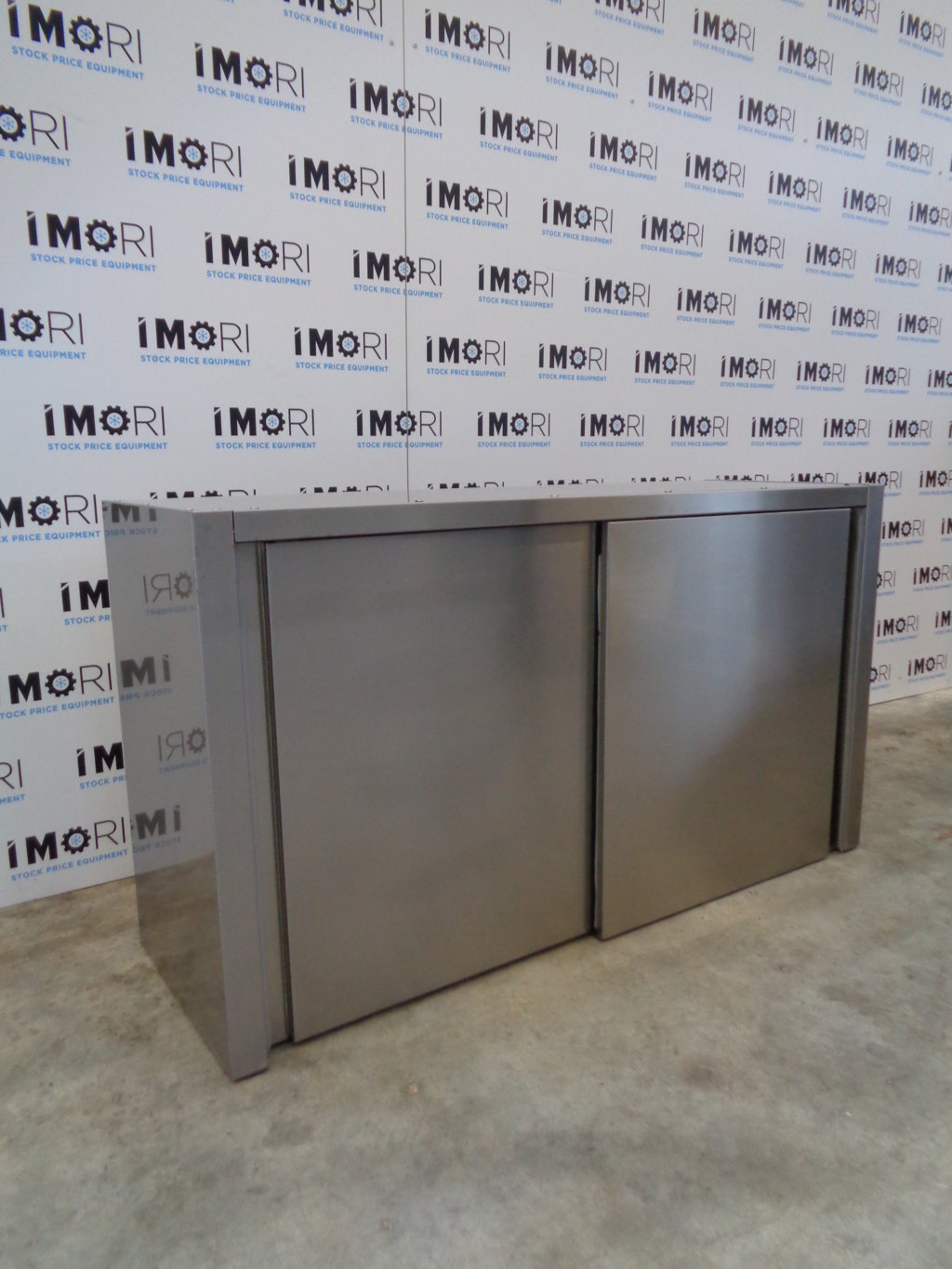 Pensile a parete usato armadiato in acciaio inox 120x40x66h MoRi