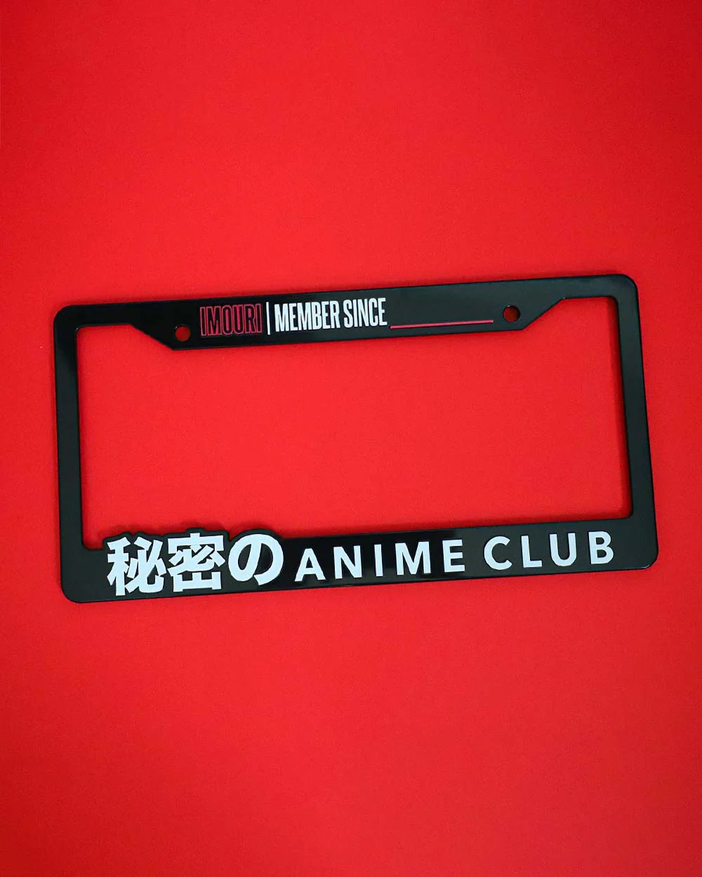 Details 137+ anime licence plate frame in.eteachers