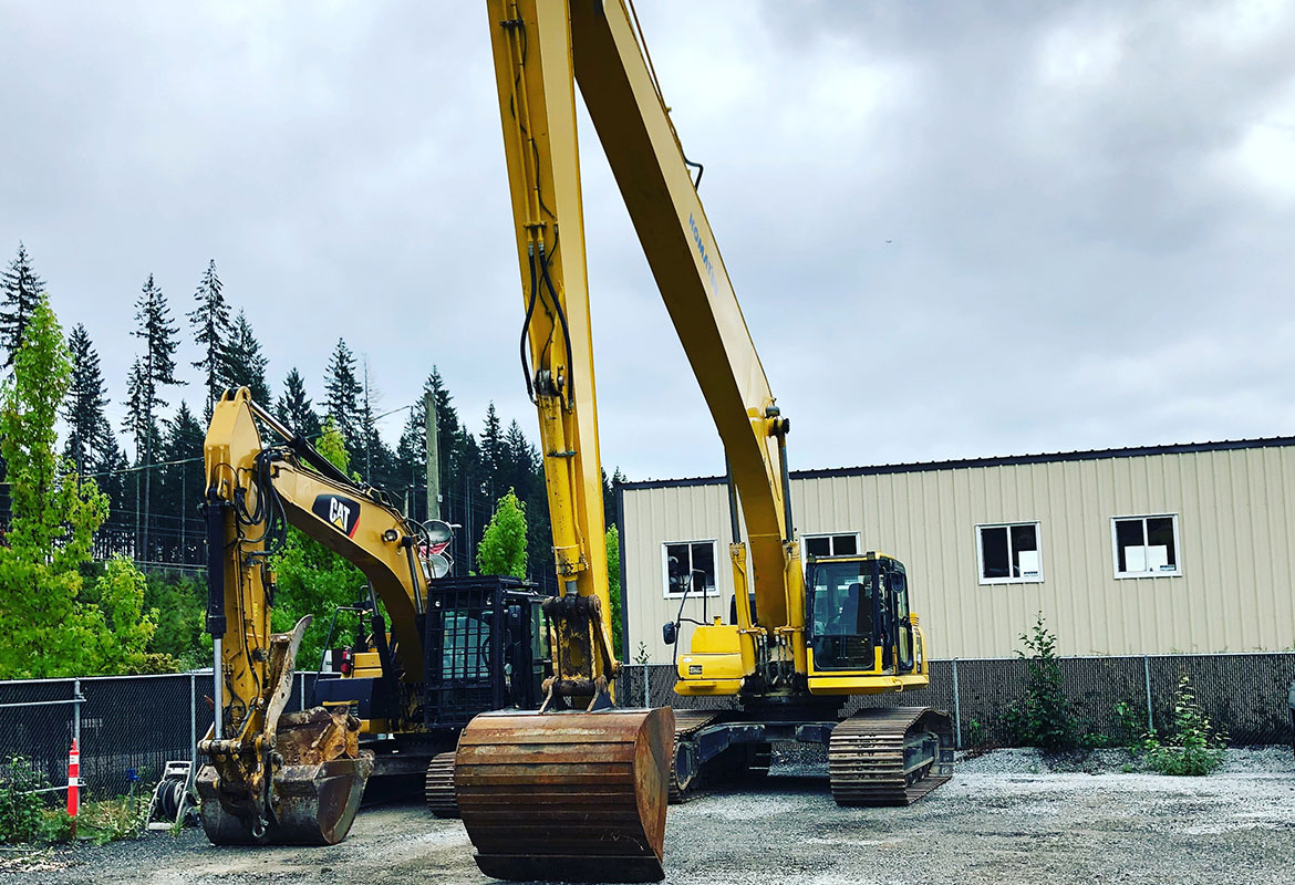 KOMATSU PC400 LONG REACH EXCAVATOR IMPPAC HEAVY EQUIPMENT SALES AND