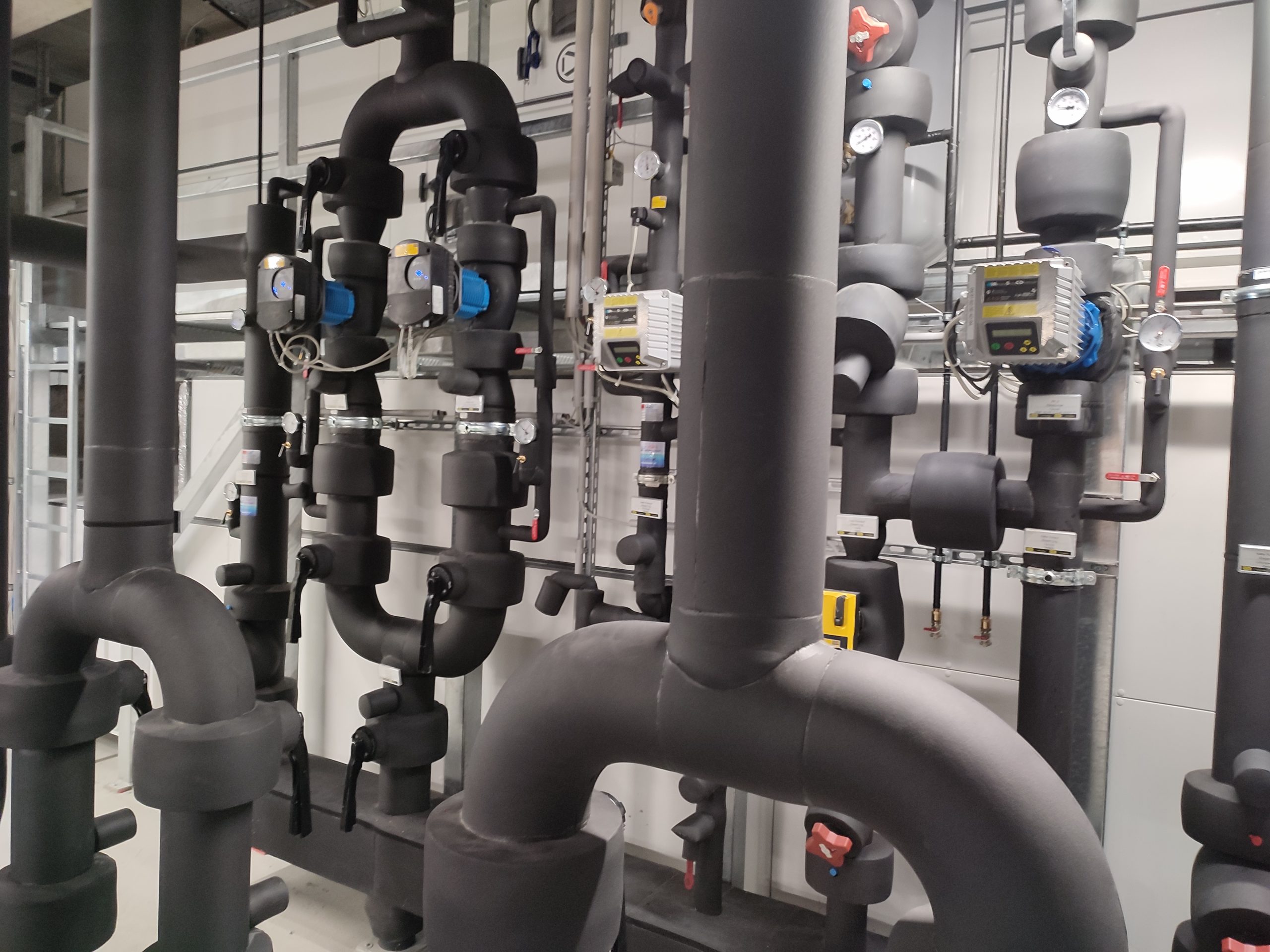 Our pumps installed in a hospital IMP Pumps