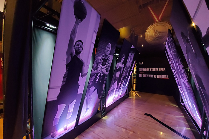 Under Armour CrossIron Mills Mall Activation Impact XM