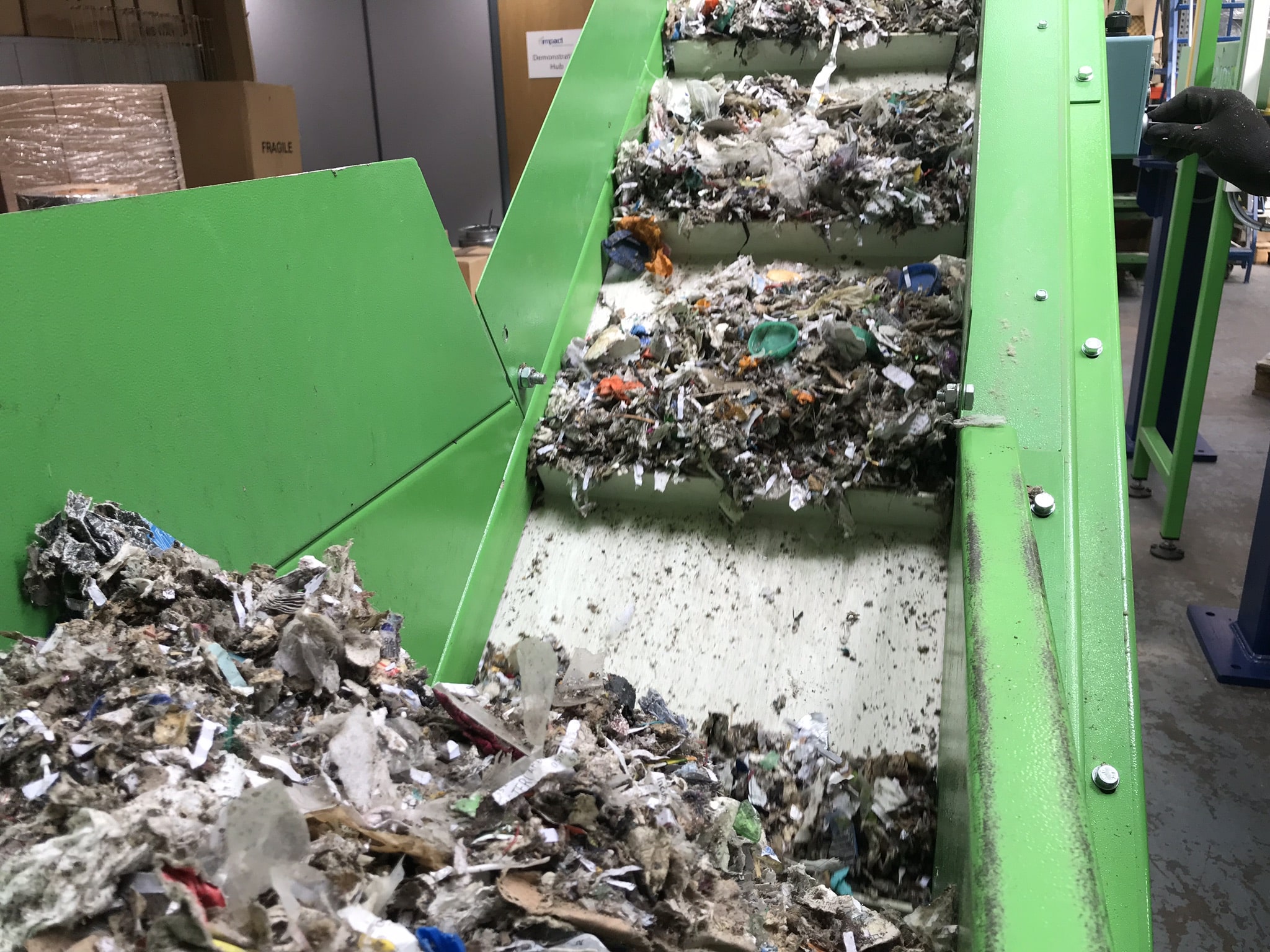 Resource Recovery Test Facility Impact Air Systems