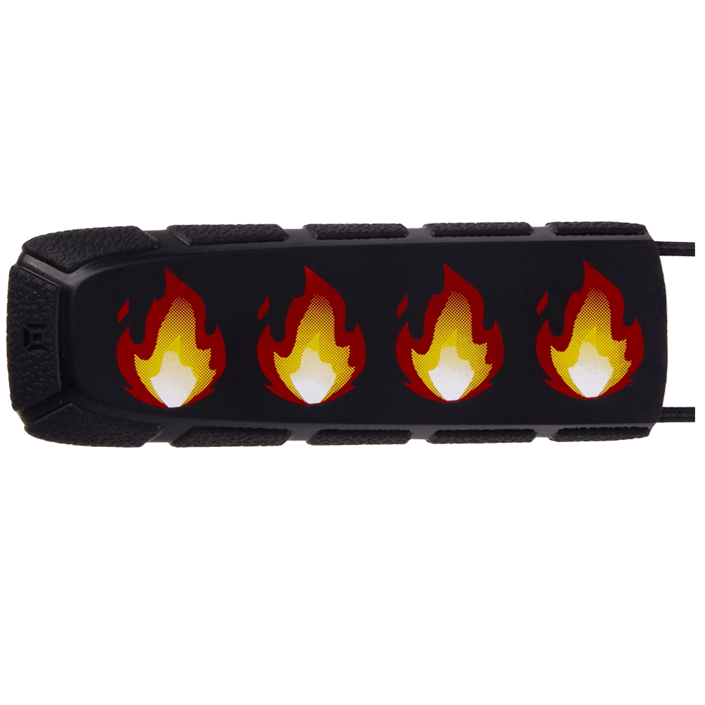 Exalt Paintball Barrel Cover Fire Black Impact