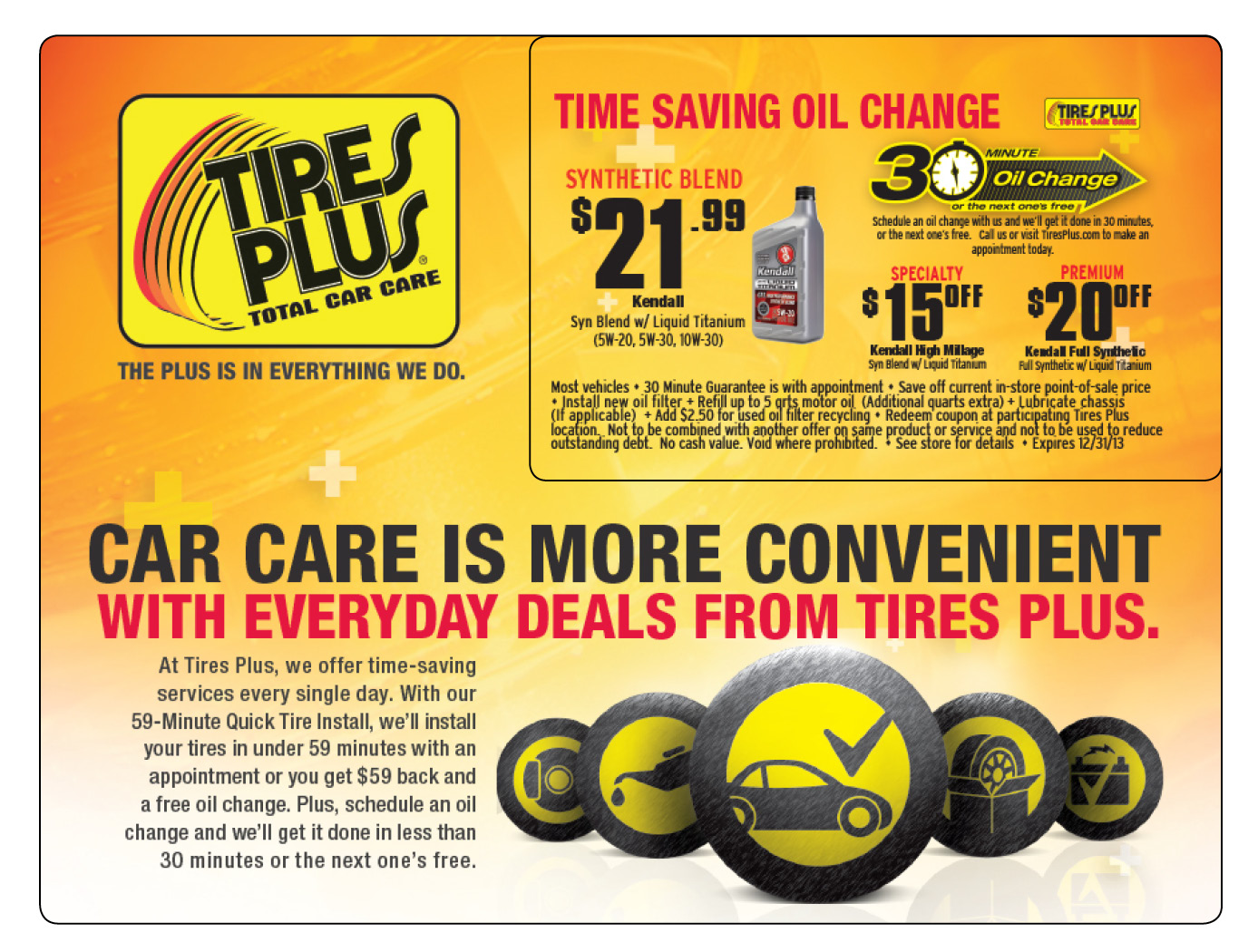 When I Wake Up I Feel Tired Tires Plus Gift Card