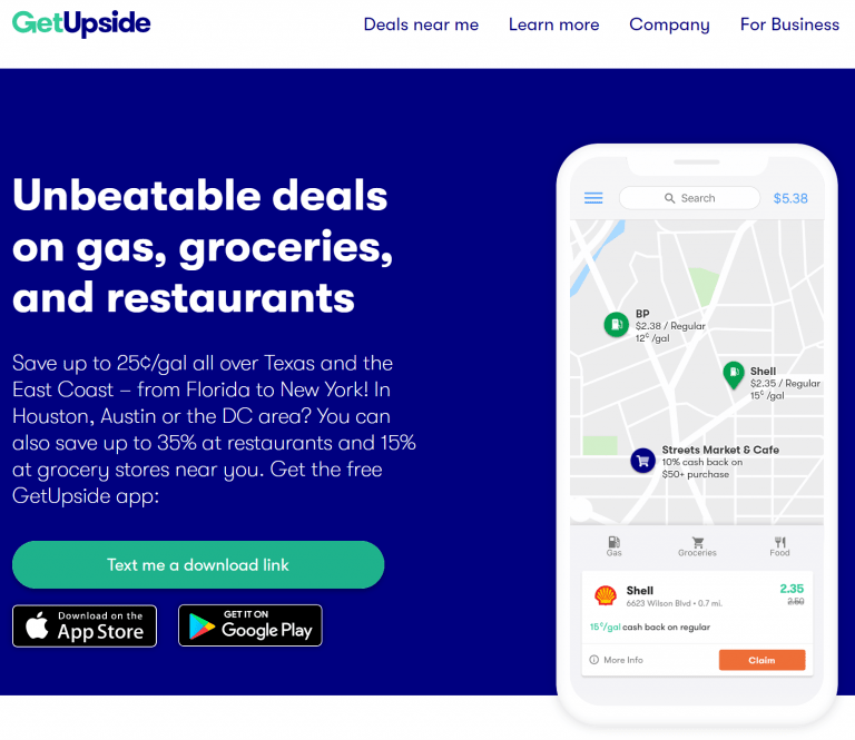 GetUpside Gas App Review How Does GetUpside Make You Money? Impact
