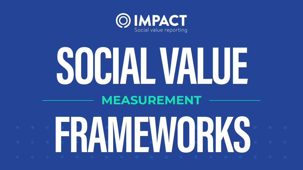 Social Value Frameworks A Complete List Impact Reporting